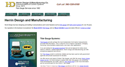 Desktop Screenshot of herrindesignandmanufacturing.com